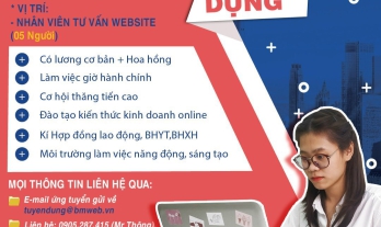 Tuyển dụng vị trí Nhân viên kinh doanh